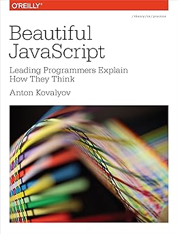 Beautiful JavaScript Cover