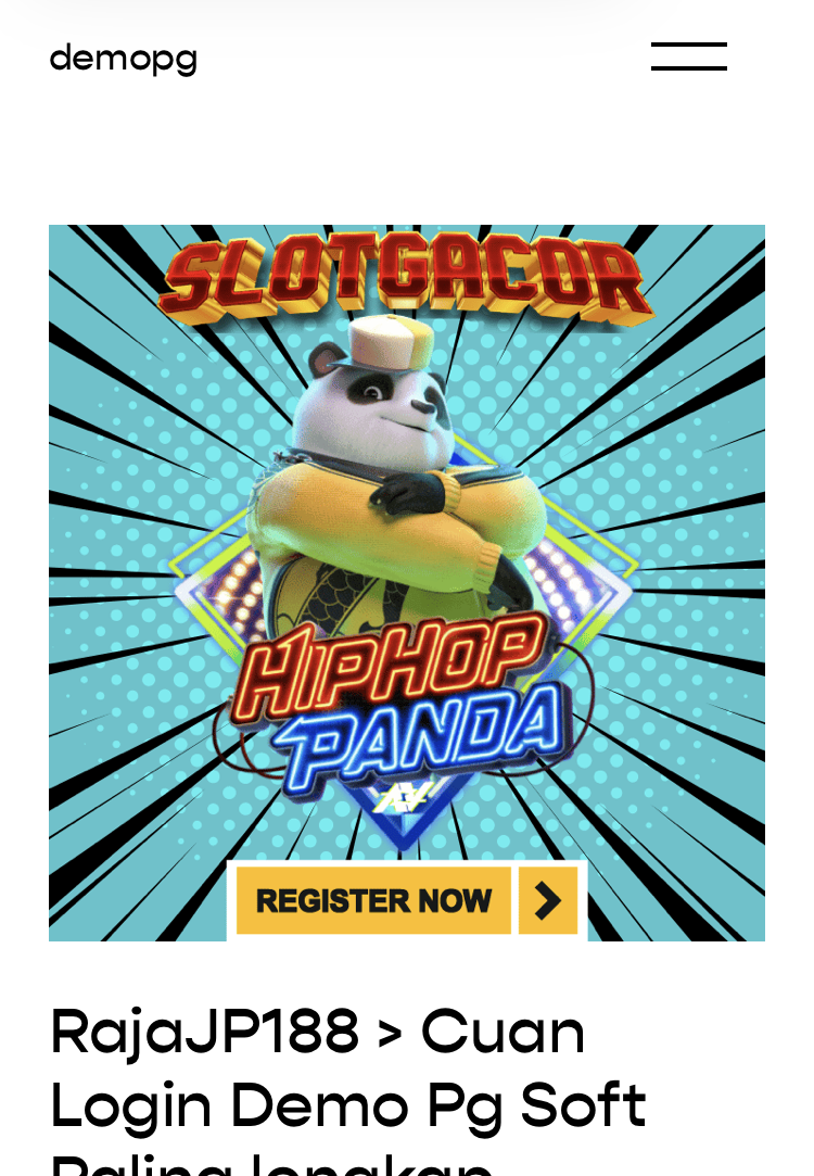 Page with "Slotgacor" as a heading and a cartoon panda with a "Register Now" button