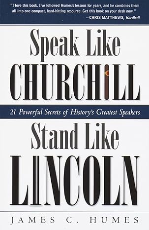 Speak Like Churchill, Stand Like Lincoln Cover